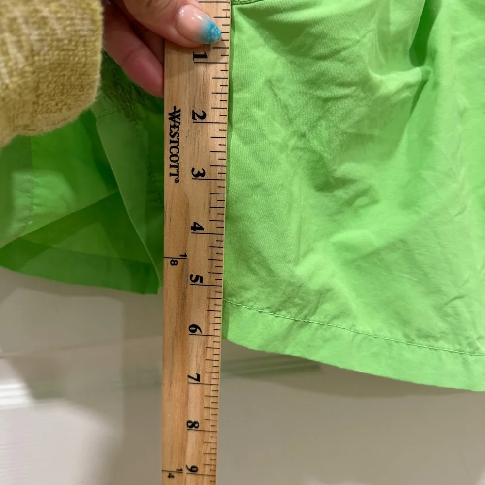 Polo Ralph Lauren Mens XL Lime Green Pink Pony Swim Trunks Board Shorts